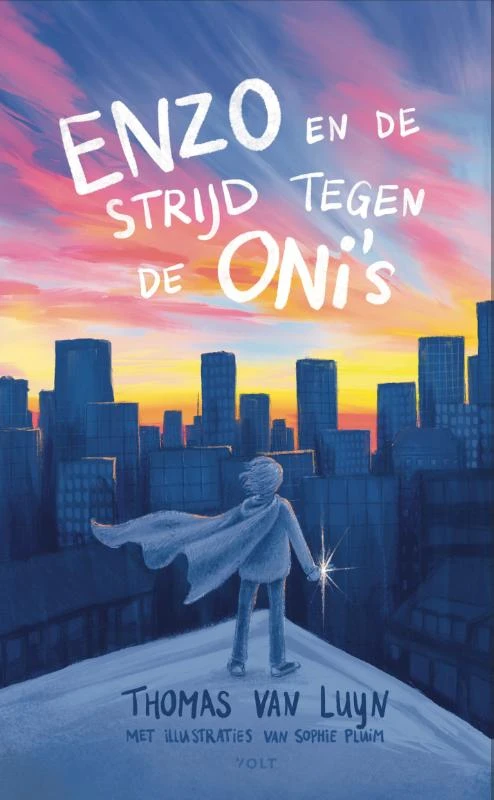 Enzo en de strijd tegen de Oni – Thomas van Luyn – boek cover